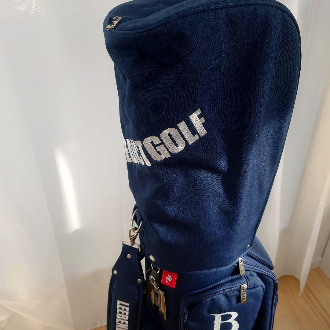 LEE BENEDICTゴルフキャディバッグ ネイビー新品未使用品