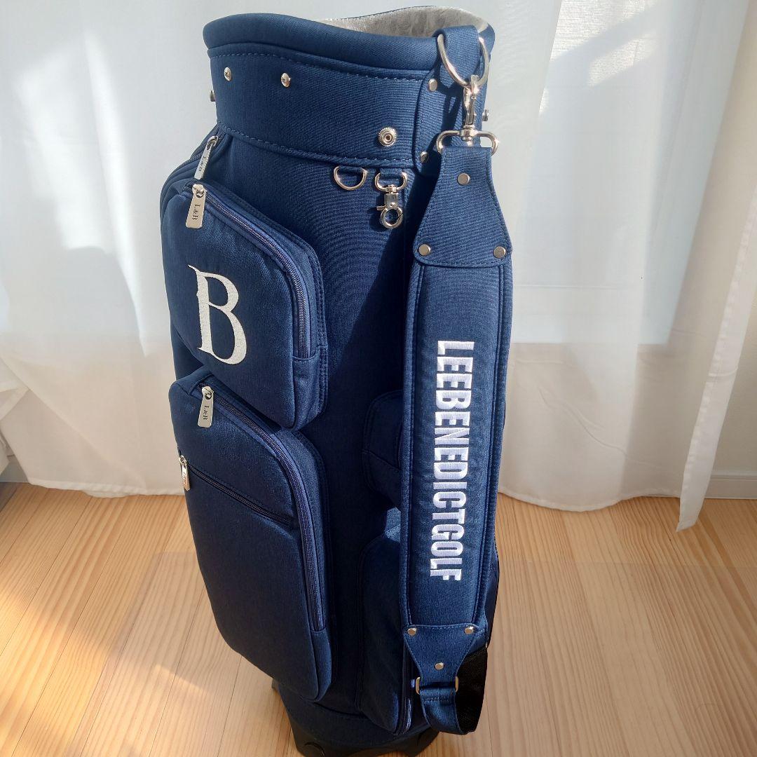 LEE BENEDICTゴルフキャディバッグ ネイビー新品未使用品