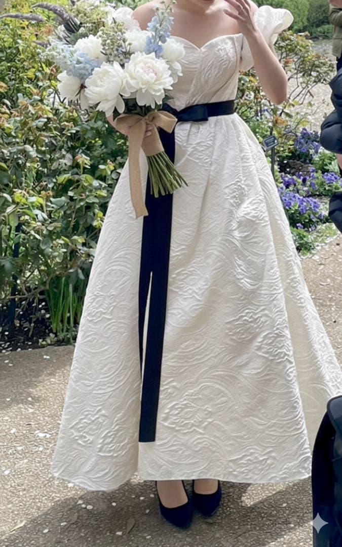 ❤︎ウェディングドレス❤︎オフショルダー 編み上げ 前撮り