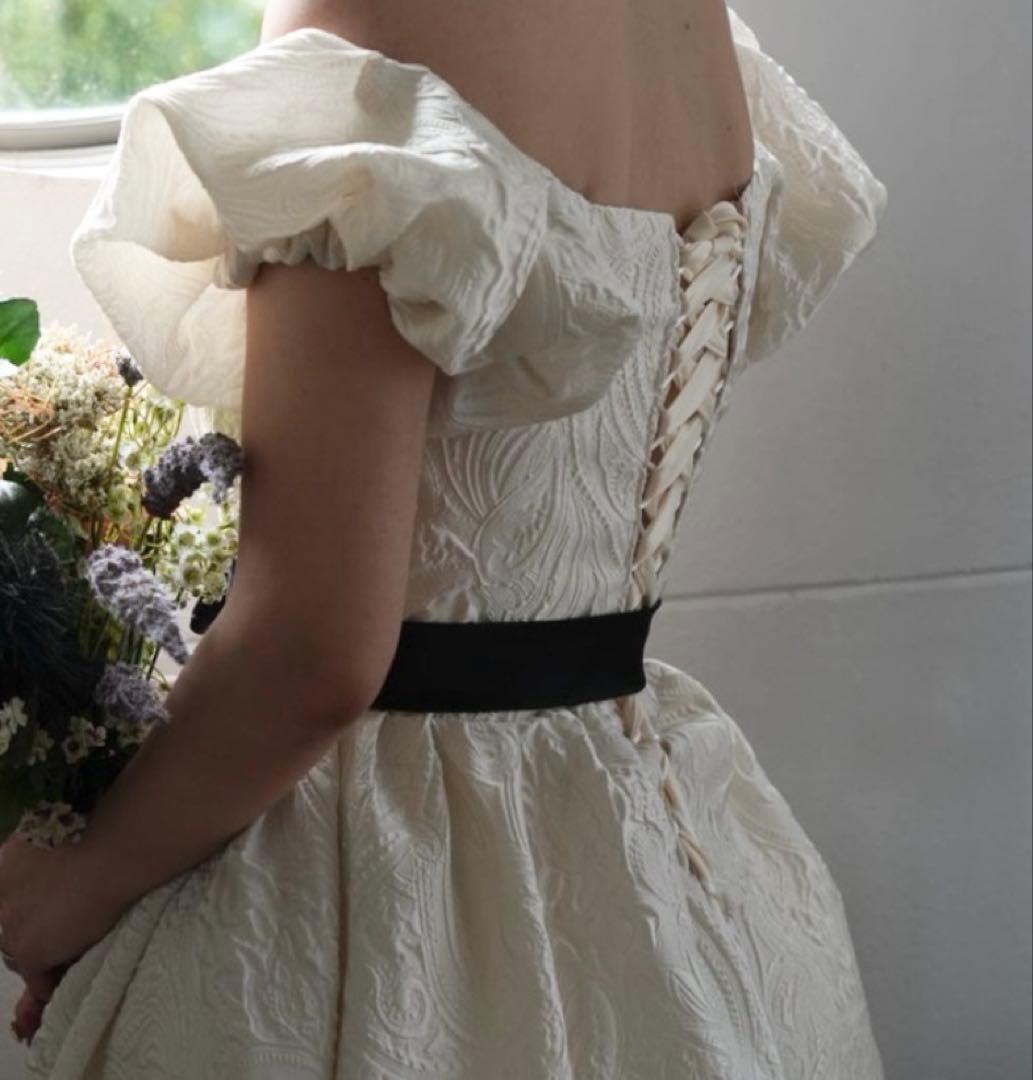❤︎ウェディングドレス❤︎オフショルダー 編み上げ 前撮り