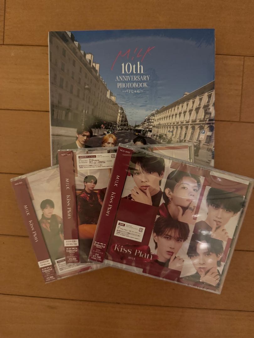M!LK 10th anniversary写真集& Kiss Planセット
