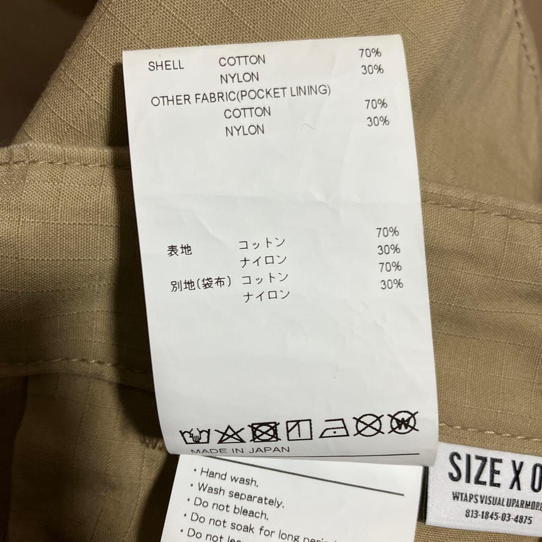 WTAPS TROUSERS NYCO.RIPSTOP カーゴパンツ L