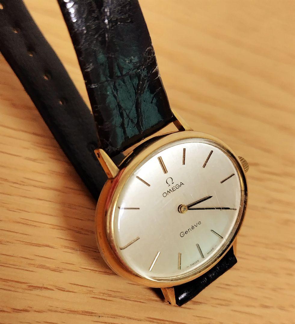 OMEGAオメガ Geneveジェノヴァ 手巻き腕時計 レディース