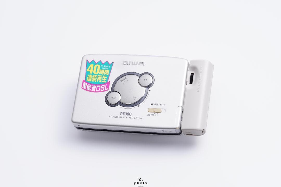 aiwa 薄型高音質 カセットプレーヤー HS-PX380 元箱一式