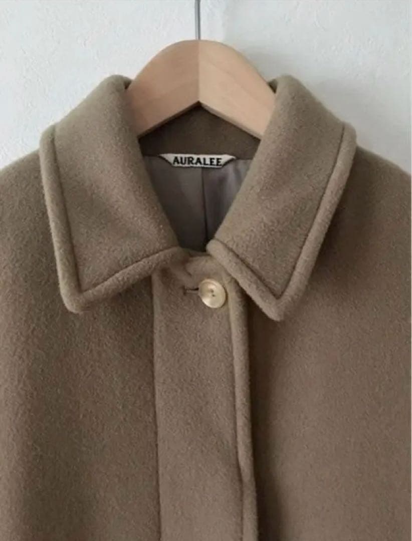 ジャケット・アウター AURALEE WOOL MOSSER COAT