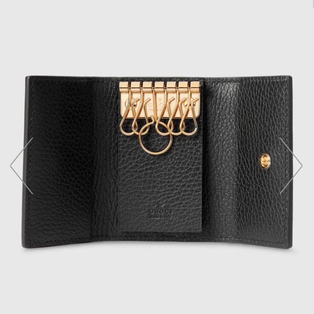 GUCCIダブルGバイカラーキーケース グッチ