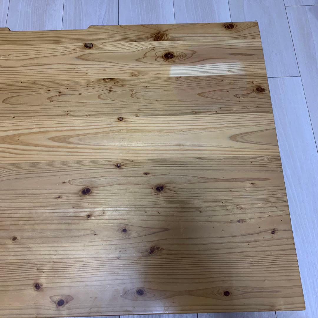 【訳あり特価】KANADEMONO THE TABLE ラバーウッド デスク