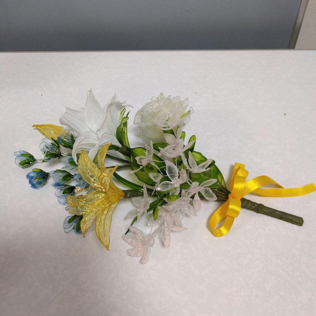 アメリカンフラワー、ディプフラワー(碧の薔薇）