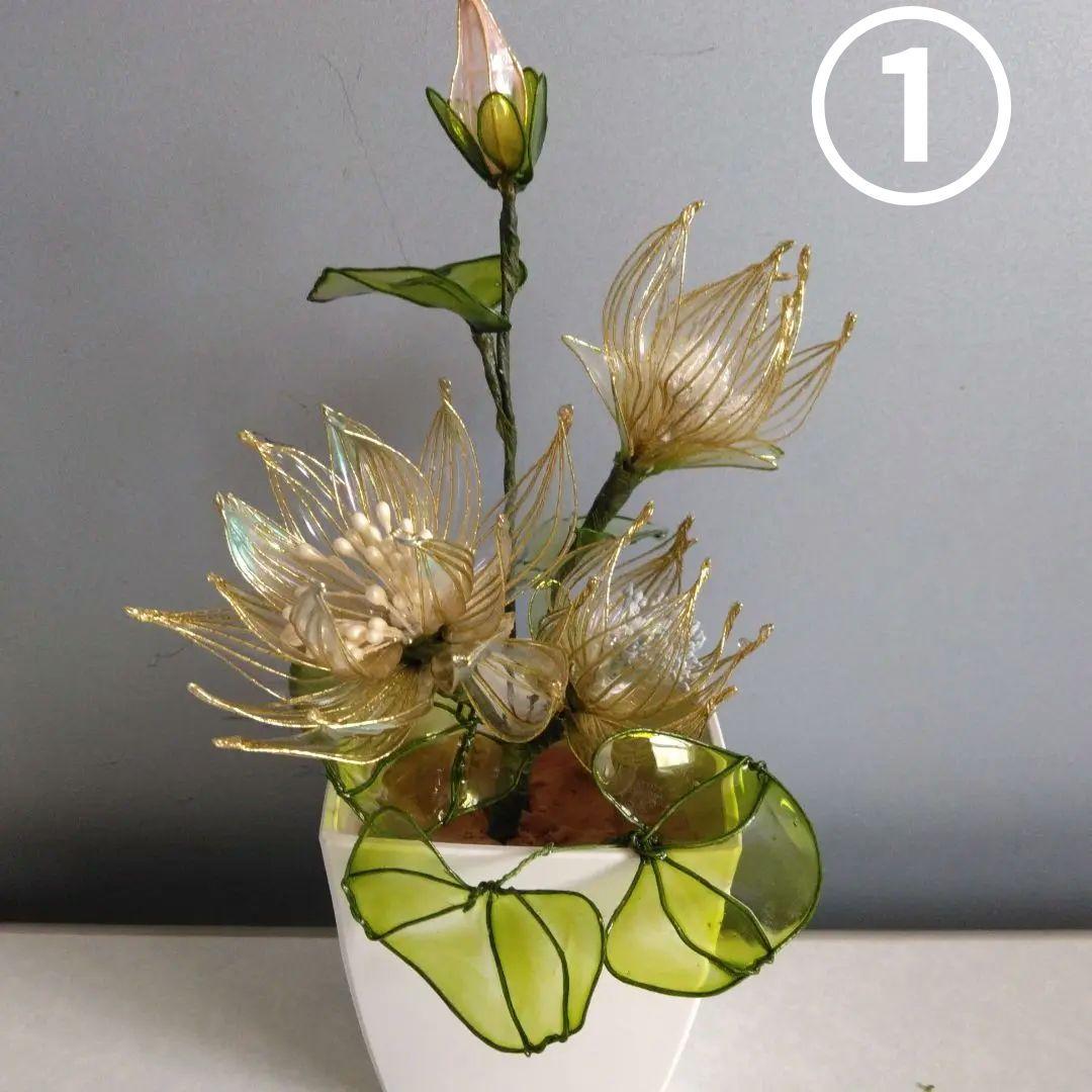 アメリカンフラワー、ディプフラワー(碧の薔薇）