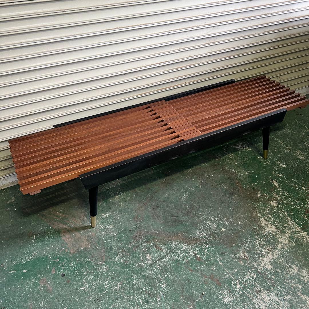 CG6★家具★ MARUNI ベンチ オールドマルニ 拡張ベンチ ビンテージ