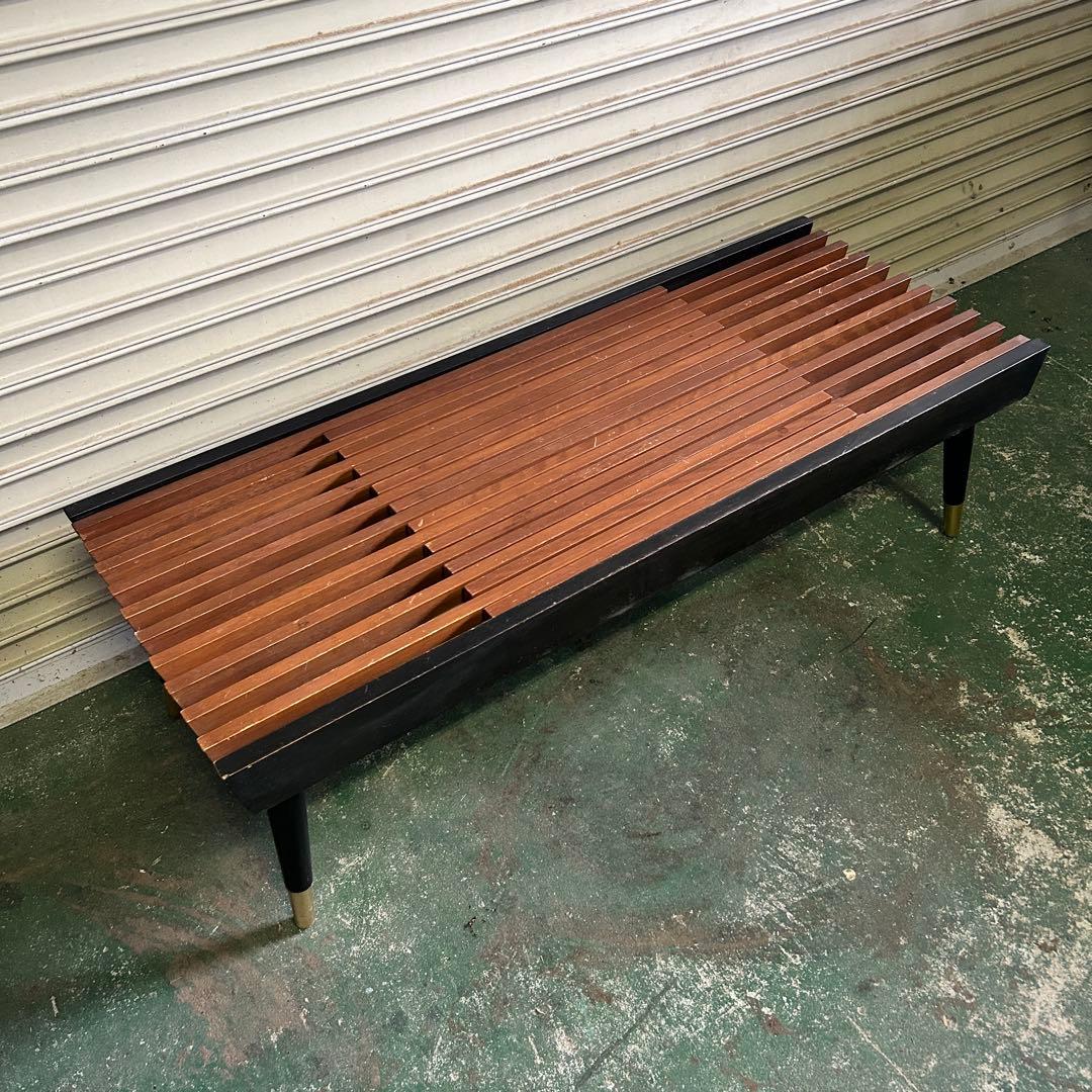 CG6★家具★ MARUNI ベンチ オールドマルニ 拡張ベンチ ビンテージ