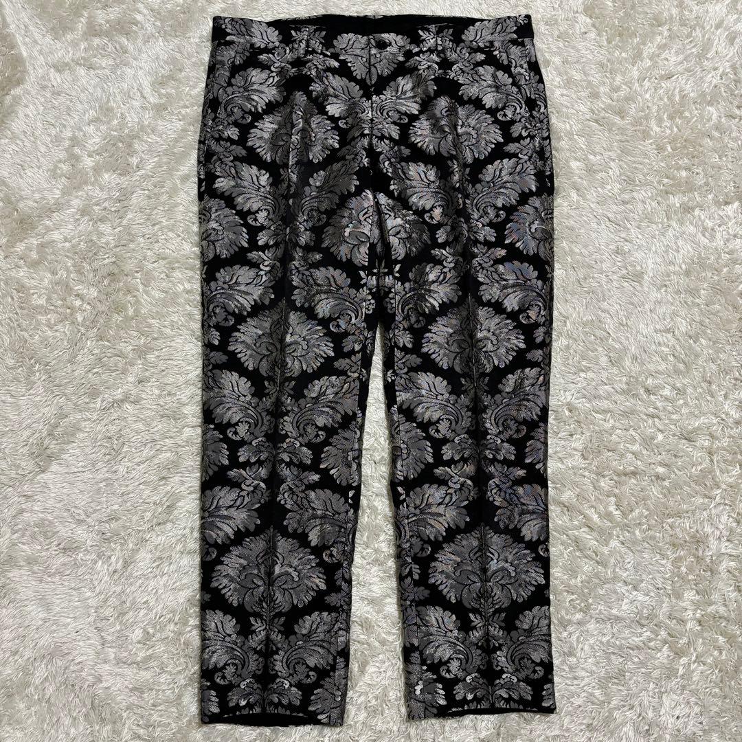 未使用級/タグ付き✨ドルガバ　スーツ　セットアップ　総柄　シルバー　50