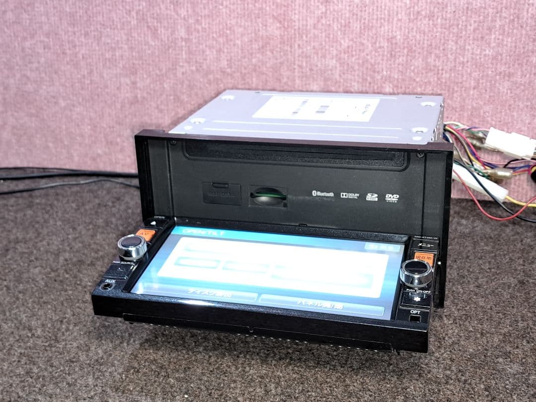 ◆日産純正ナビ MC313D-W・BT対応・DVD再生・ 地デジ◆動作良好