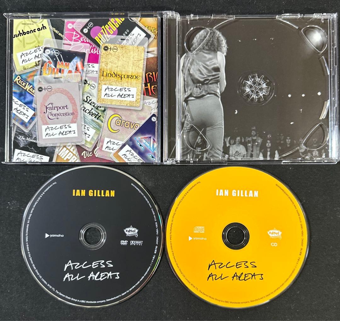 CD+DVD！イアン・ギラン/《Access All Areas》ライヴ1990