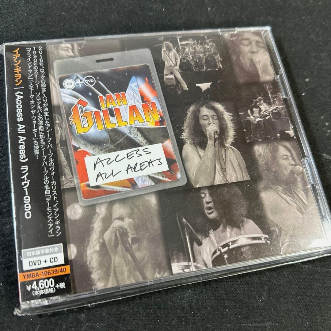 CD+DVD！イアン・ギラン/《Access All Areas》ライヴ1990