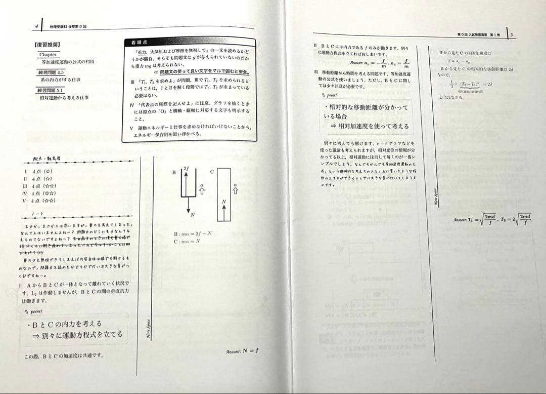 鉄緑会 物理 確認シリーズ 物理の登竜門 発展講座 受験講座 入試物理演習