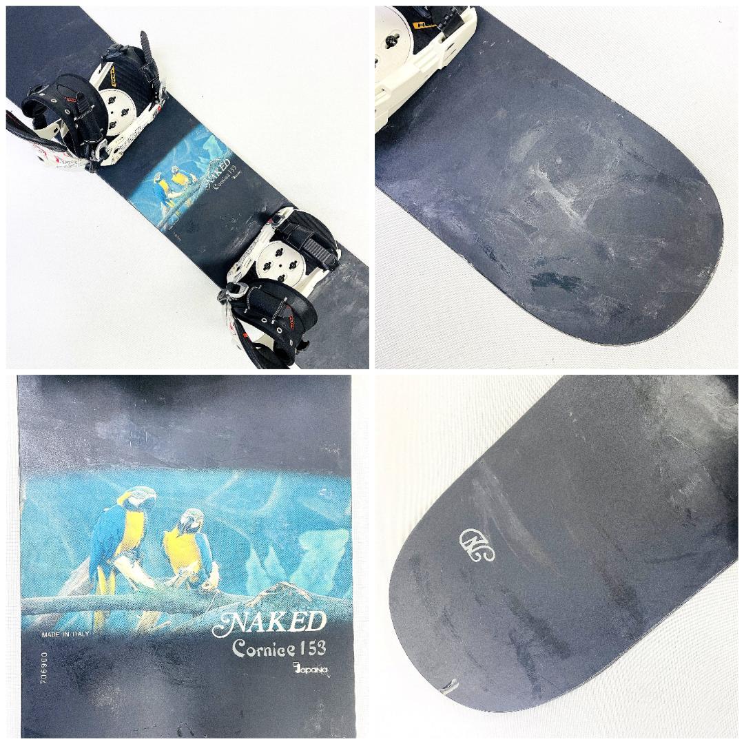 NAKED Cornice 153cm イタリア製 スノーボード HEADバイン