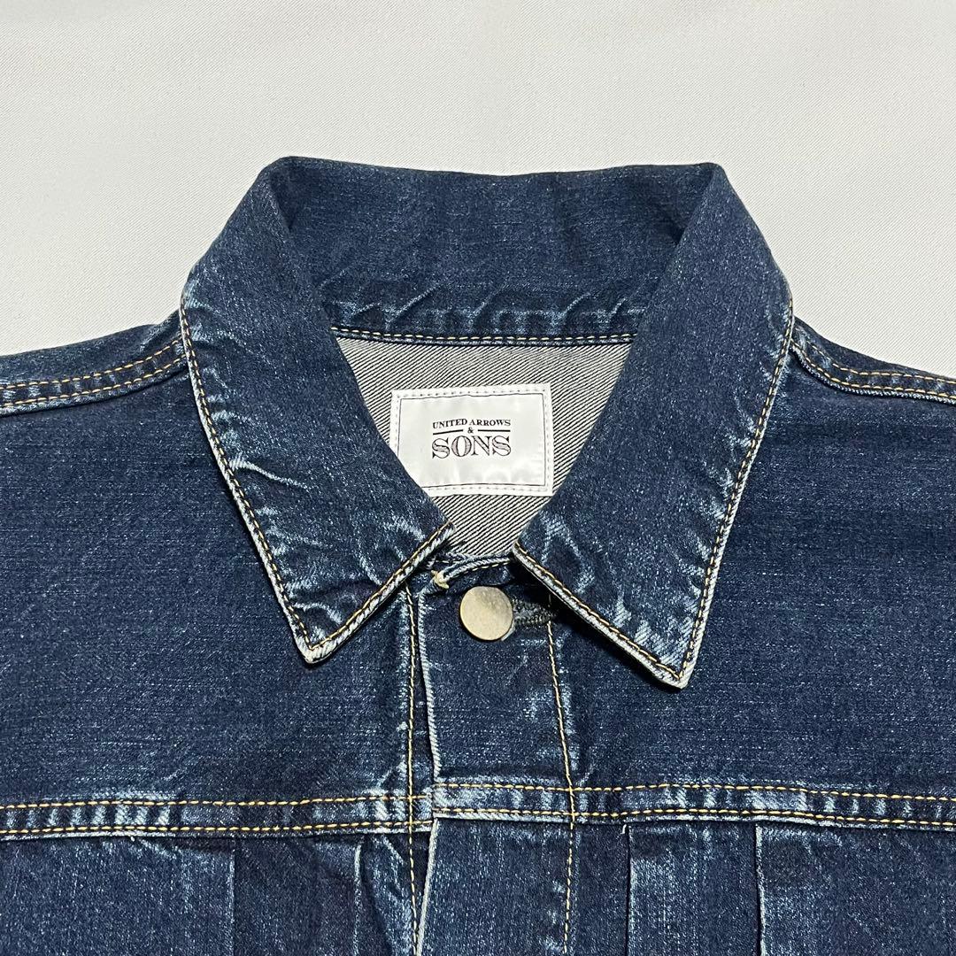 【新品】UNITED ARROWS & SONS デニムトラッカージャケット
