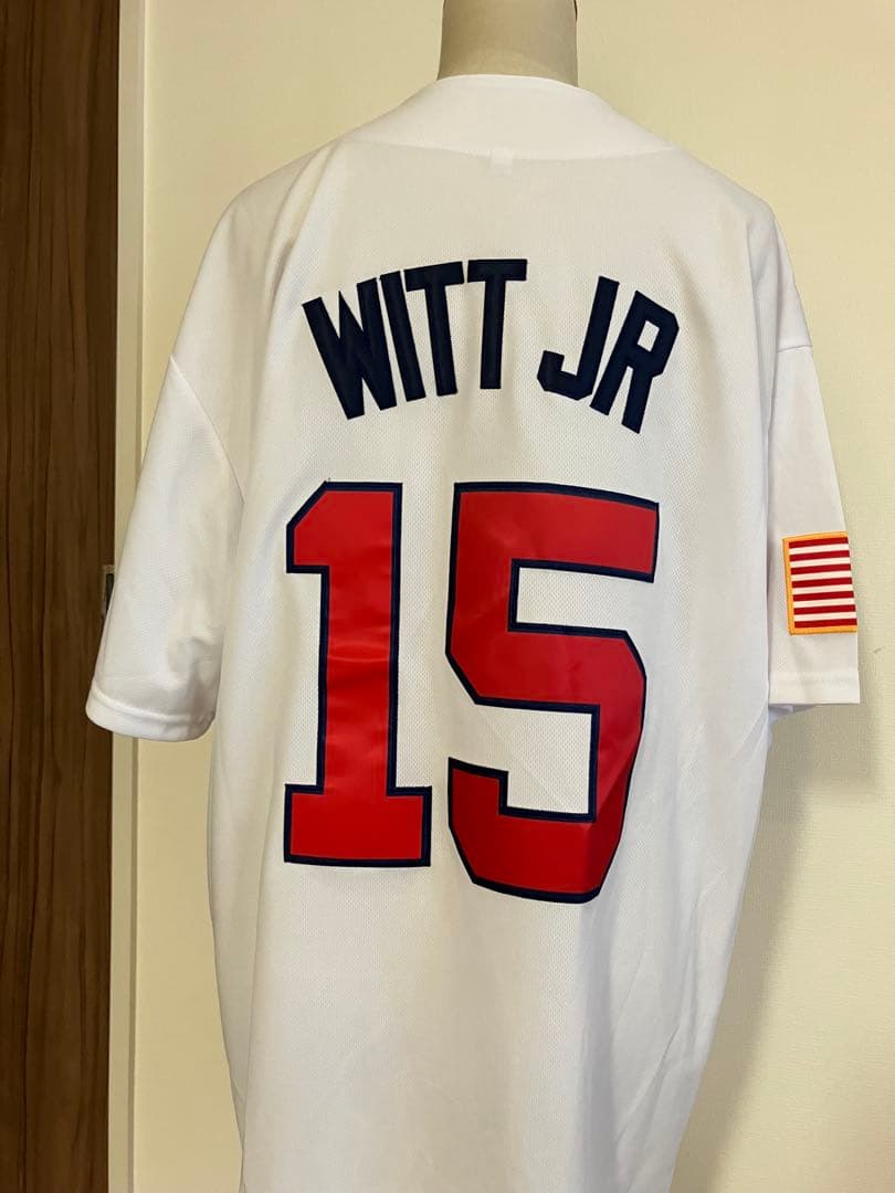 WBC アメリカ代表 ボビー・ウィット・ジュニア 選手 ユニフォーム