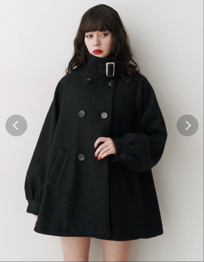 大特価》jouetie Aラインミドルコート