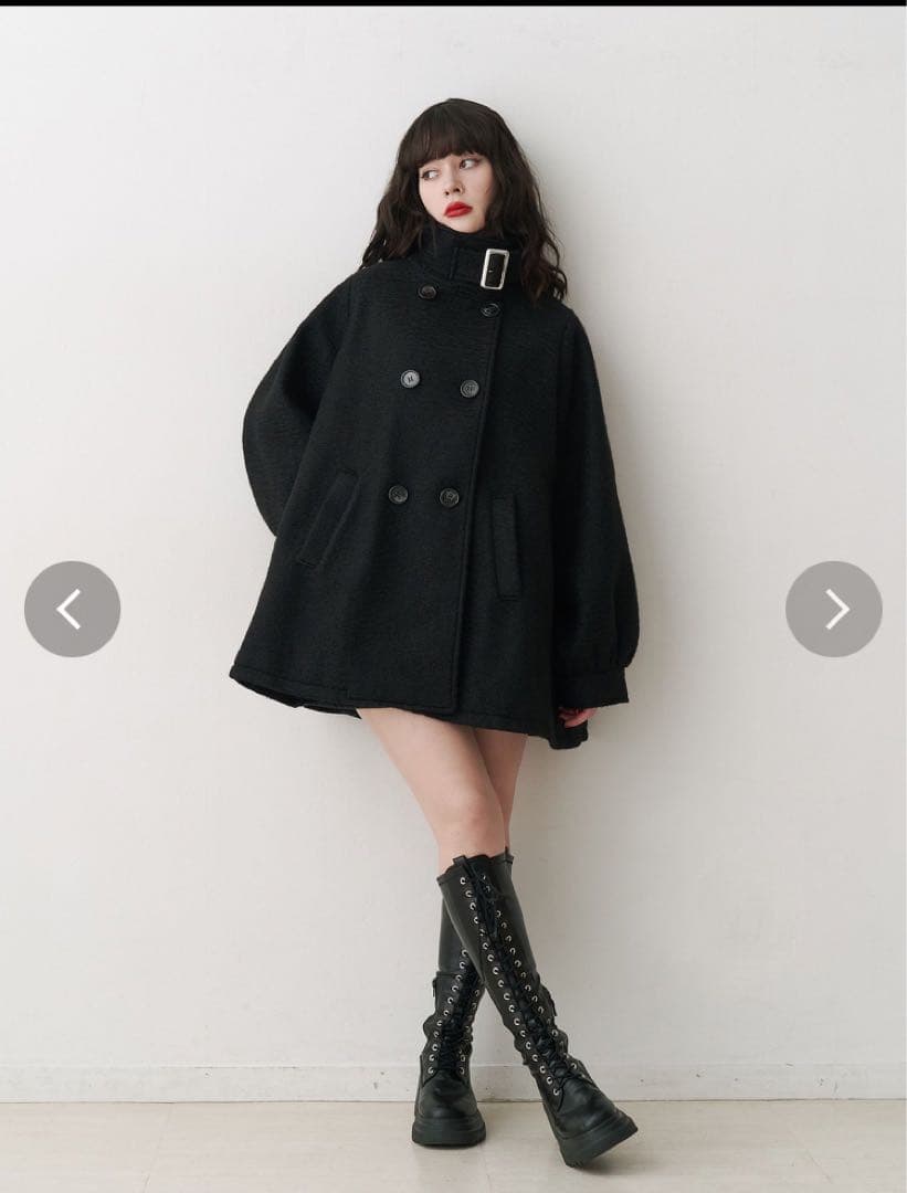 大特価》jouetie Aラインミドルコート