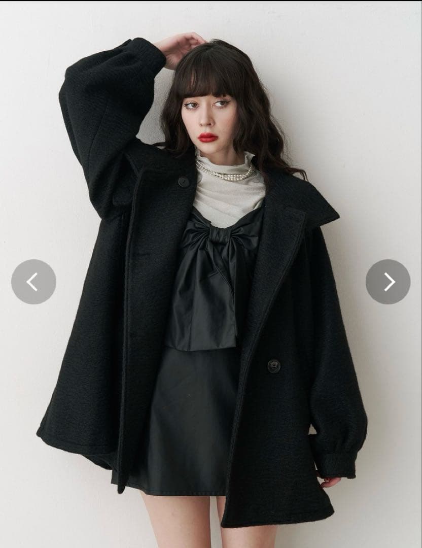 大特価》jouetie Aラインミドルコート