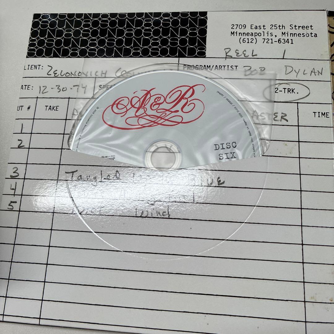 ボブ・ディラン「モア・ブラッド、モア・トラックス」ブートレッグ第14集CD６枚組