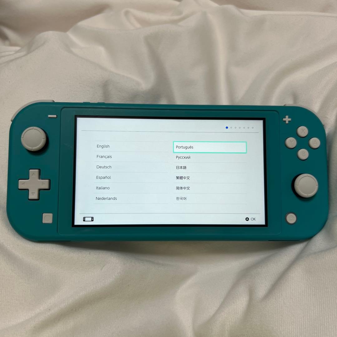 ✨Nintendo Switch light ターコイズ本体✨