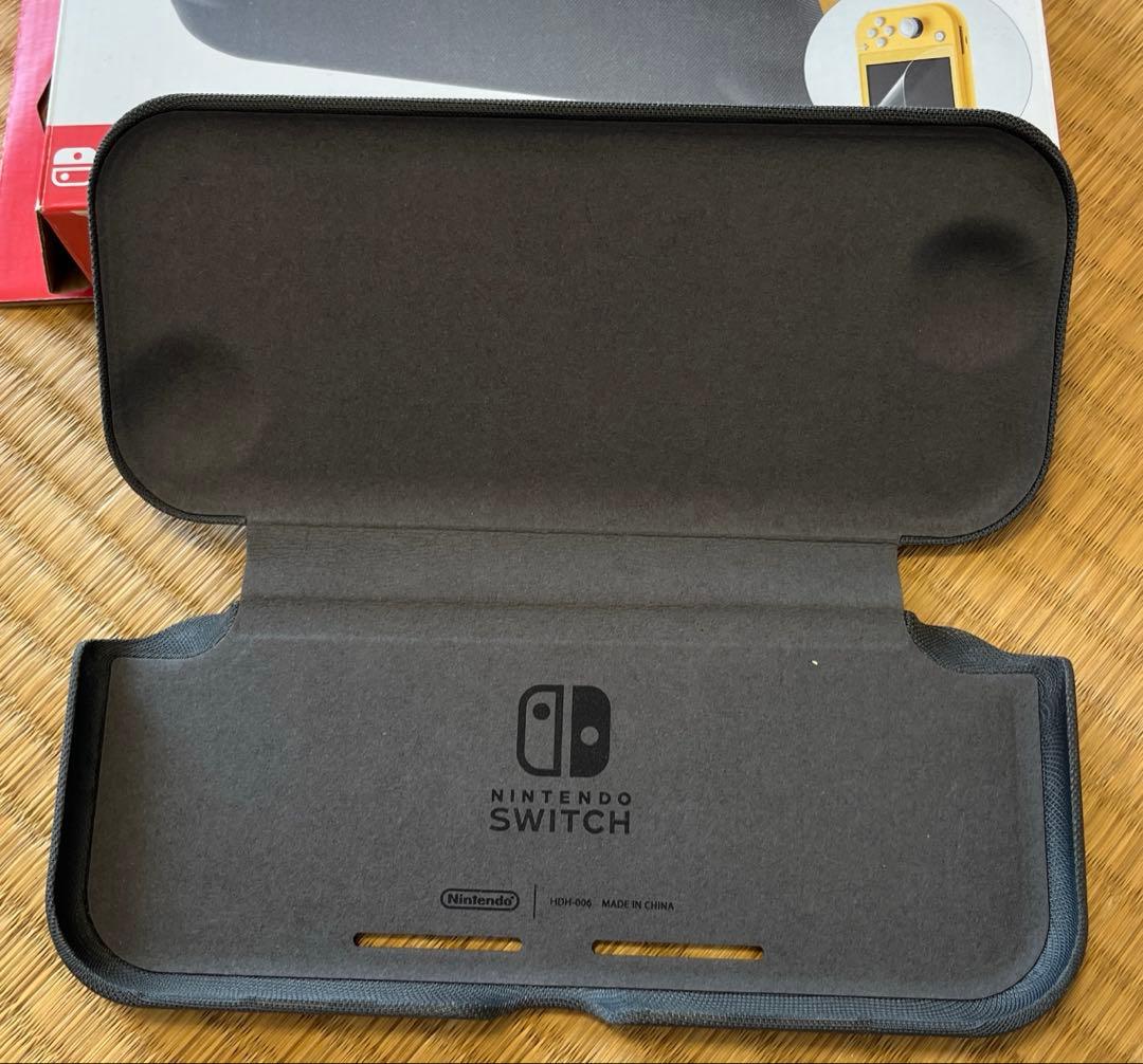Nintendo Switch Lite イエロー　専用フリップカバー付き