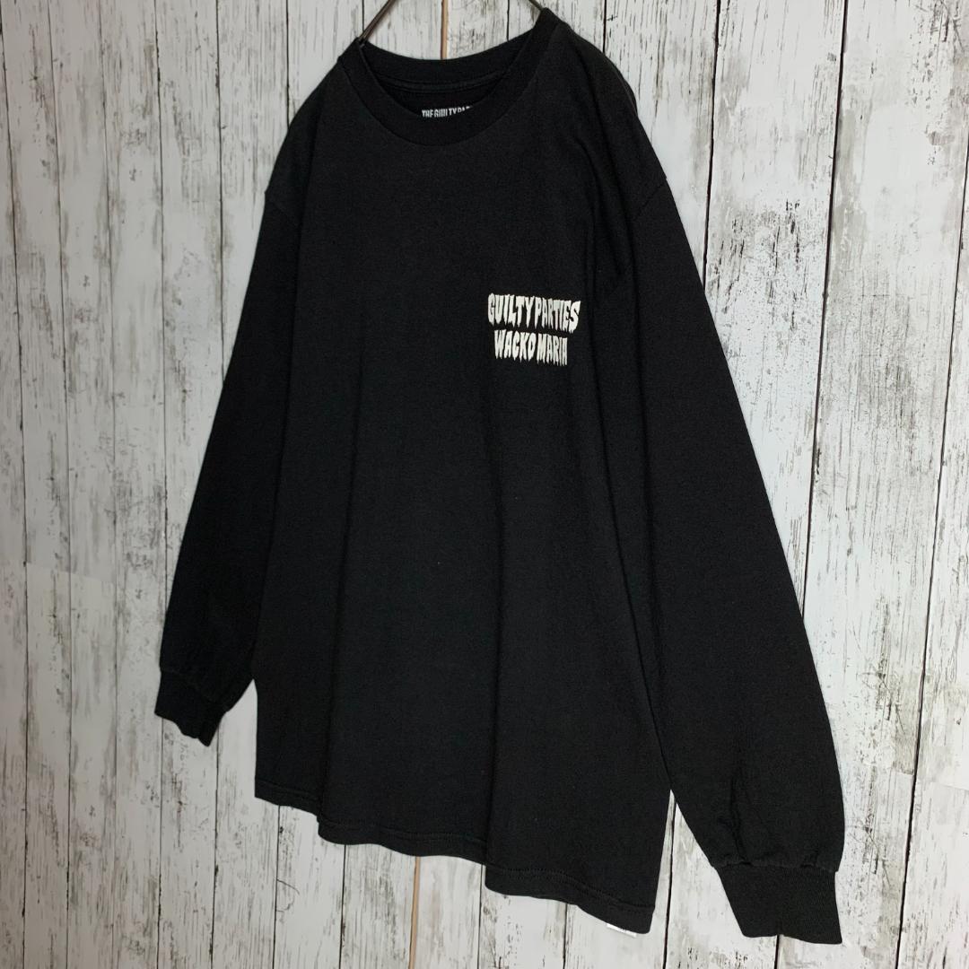 【即完売・激レア】ワコマリア☆ビッグバックマリアロゴ入り入手困難ロンT2869.