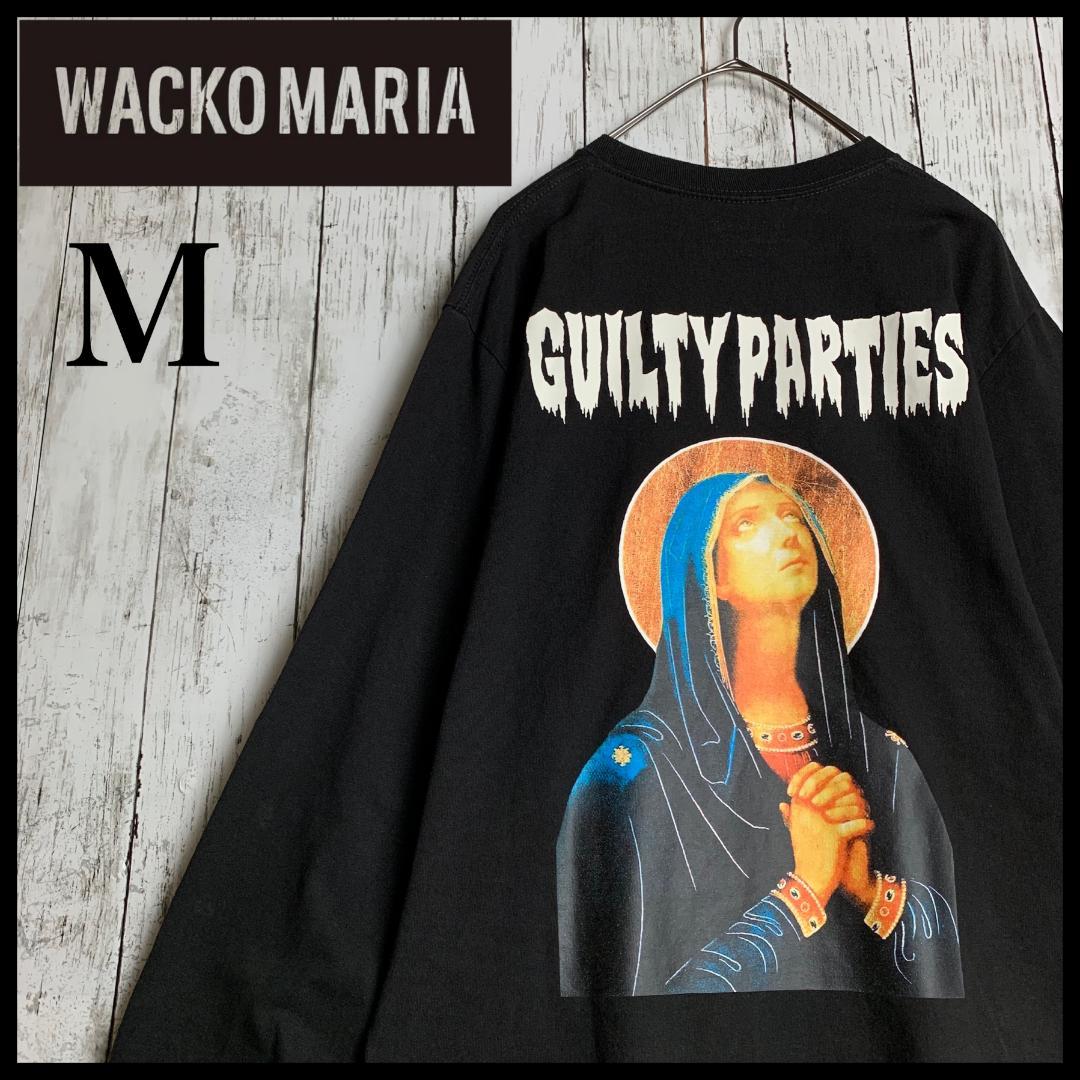 【即完売・激レア】ワコマリア☆ビッグバックマリアロゴ入り入手困難ロンT2869.