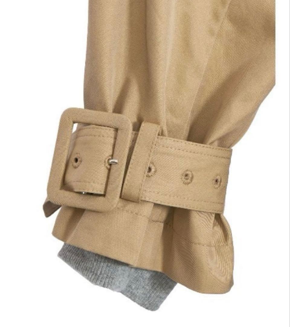 美品　AMERI スウェットドッキングトレンチコート Mサイズ