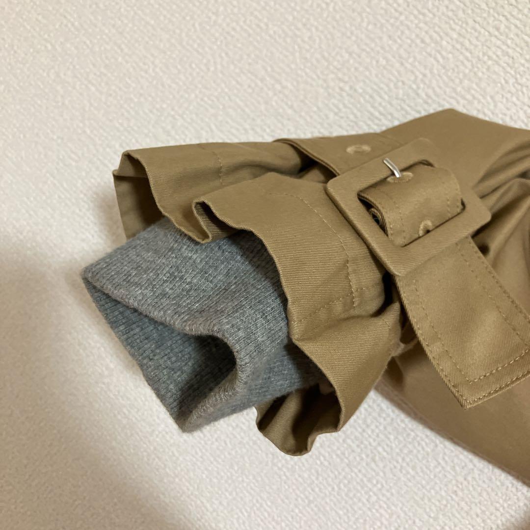 美品　AMERI スウェットドッキングトレンチコート Mサイズ