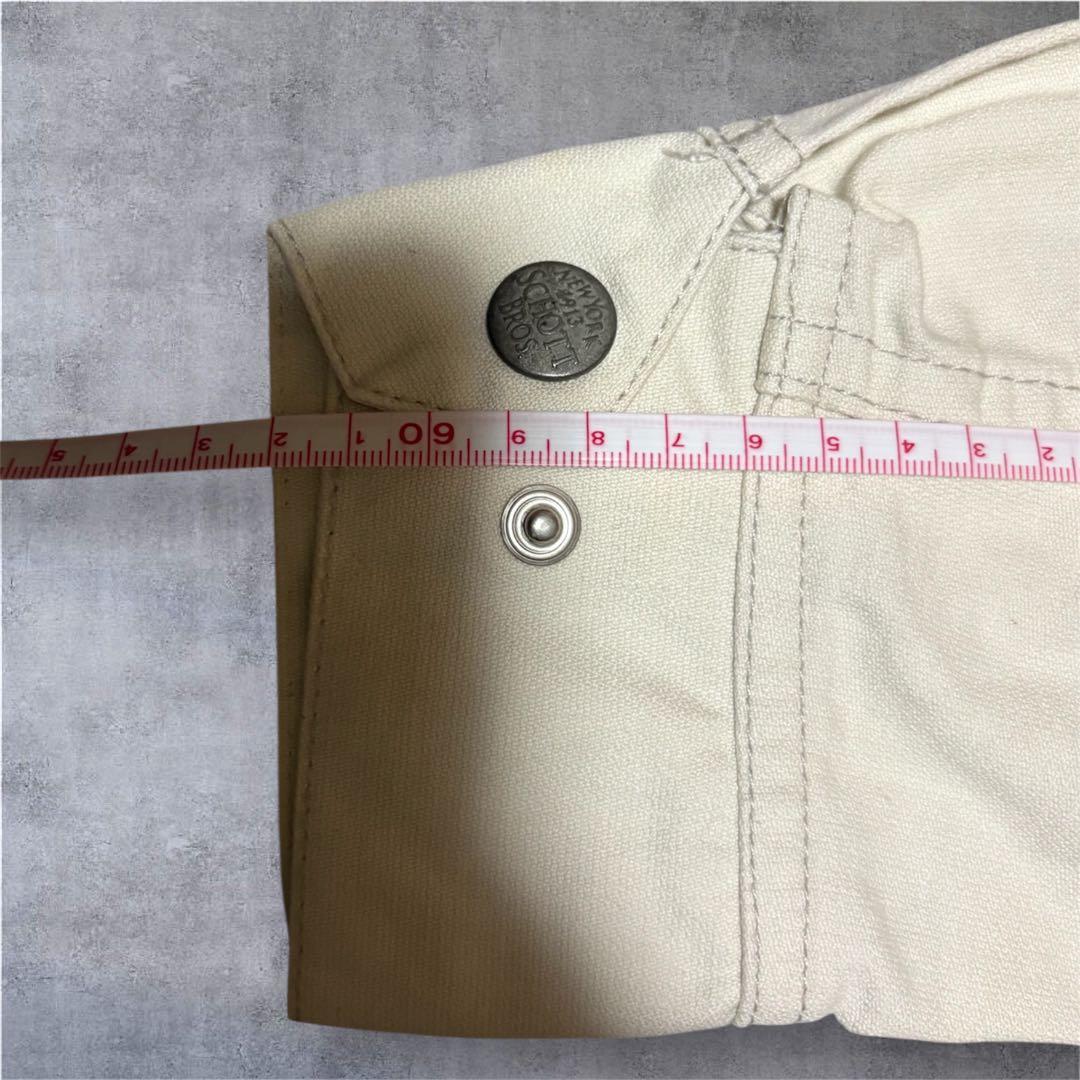 【最終大幅値下げ】Schott ショット スカル刺繍 ワークジャケットアメカジ