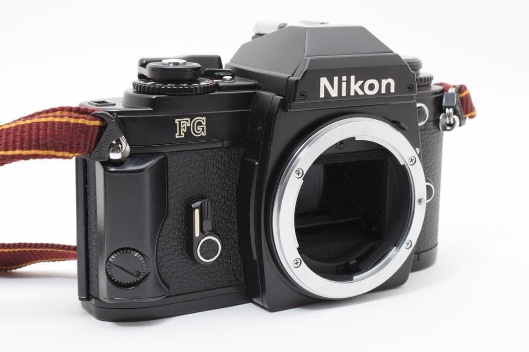 超美品 NIKON FG ブラック フィルム モルト新品交換済 M441