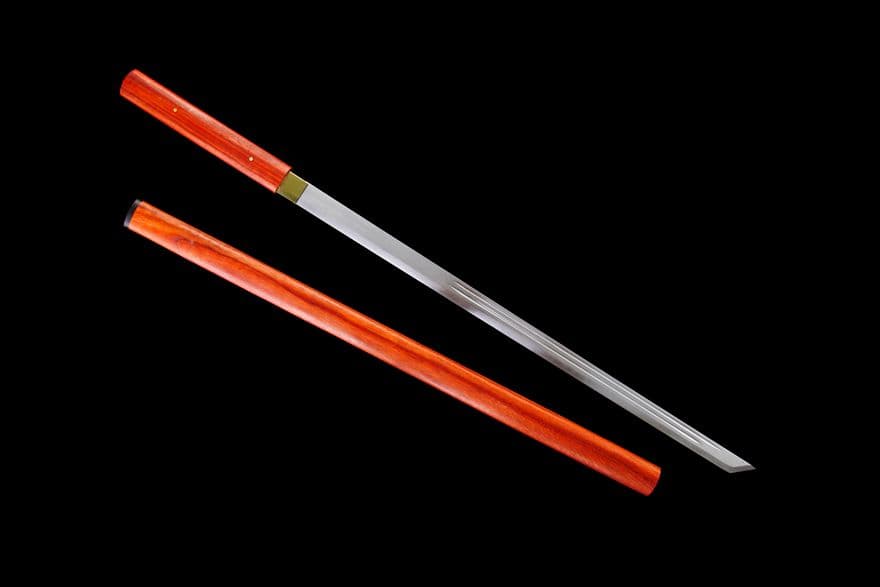 【狴犴棍刀】古兵器 武具 刀装具 日本刀　模造刀 居合刀 武士道 鑑賞用 美術刀