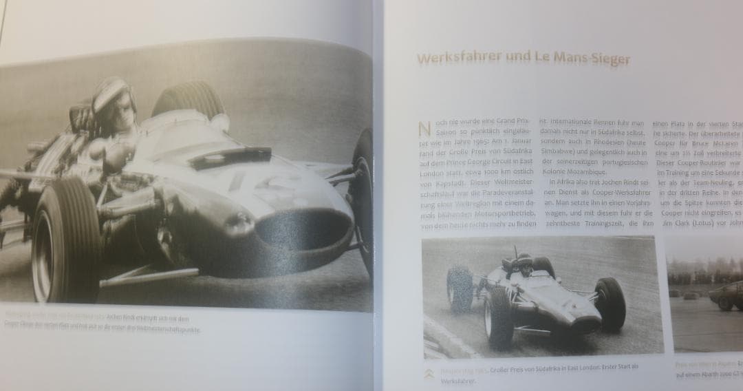 超希少　ヨッヘン・リント関連書籍（自伝・ドイツ語版） 　中古本