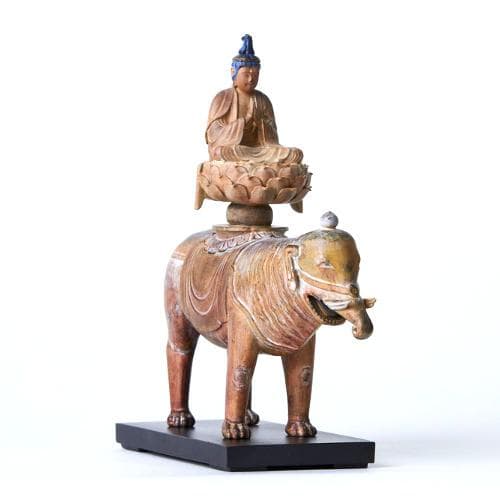 ★新品同様★イスム TanaCOCORO 掌 仏像 普賢菩薩騎象像★14