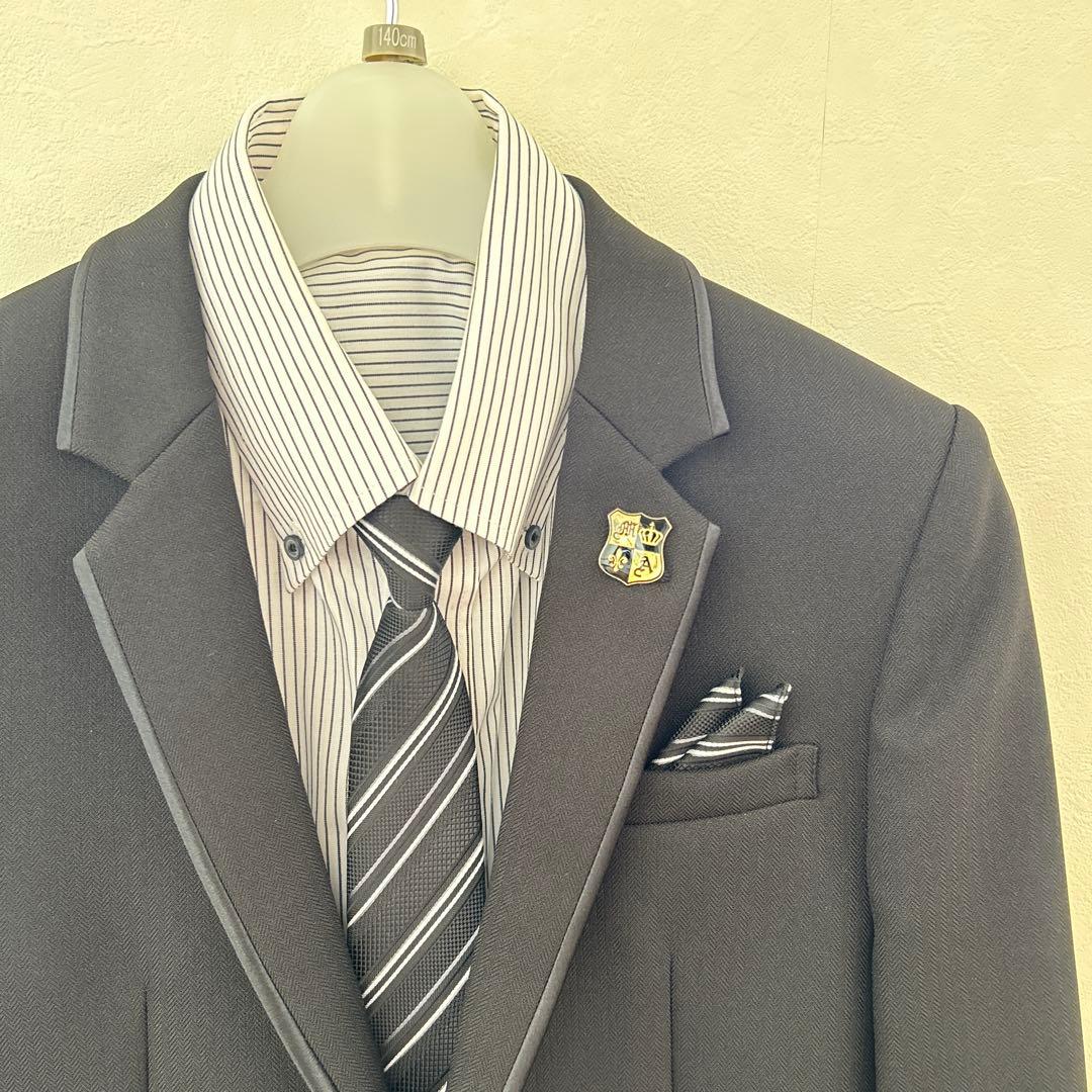 140 スーツ　七五三　卒園式　卒業式　シャツ ネクタイ付き　キャサリンコテージ