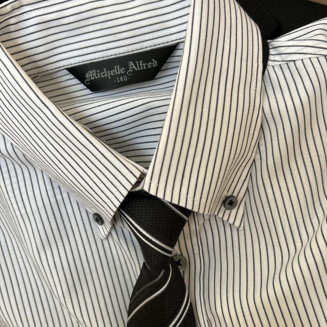 140 スーツ　七五三　卒園式　卒業式　シャツ ネクタイ付き　キャサリンコテージ