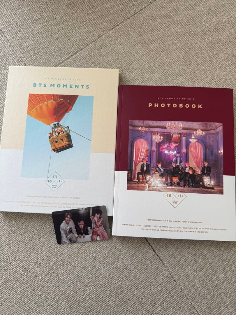 BTS MEMORIES OF 2016 トレカ付き