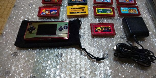 ゲームボーイミクロ本体とカセット17個セット品任天堂20周年記念限定品！！