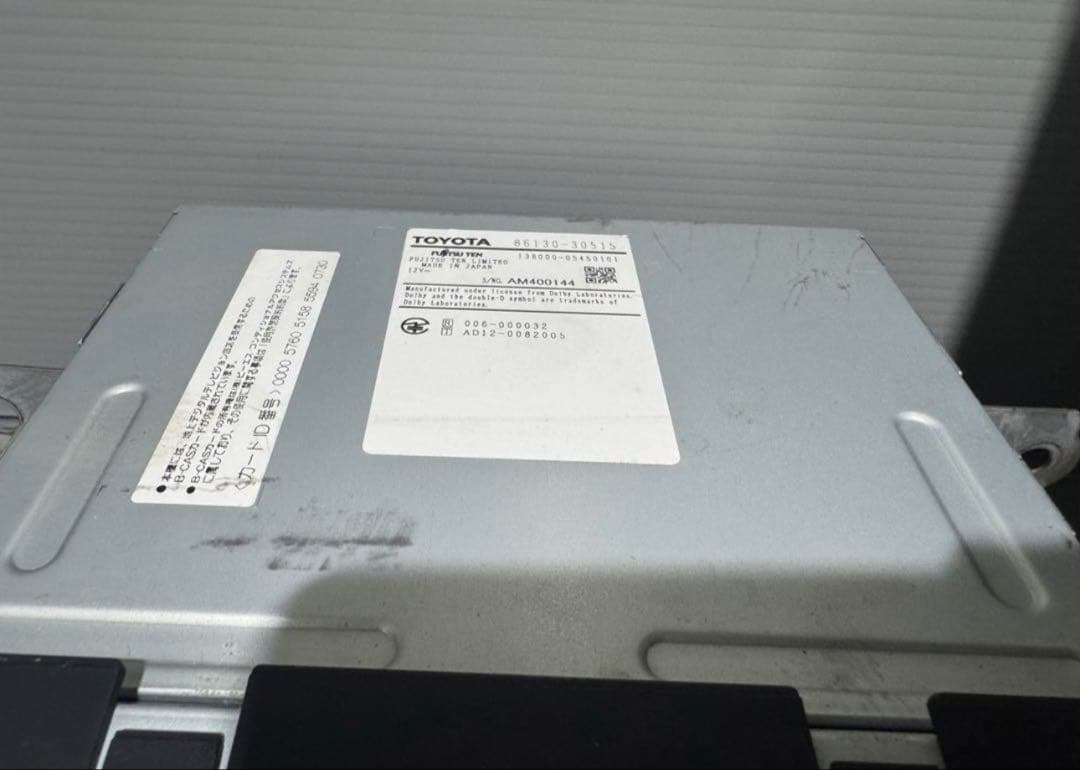 トヨタ クラウン ナビ AWS210 86111-30B71 マルチ モニター