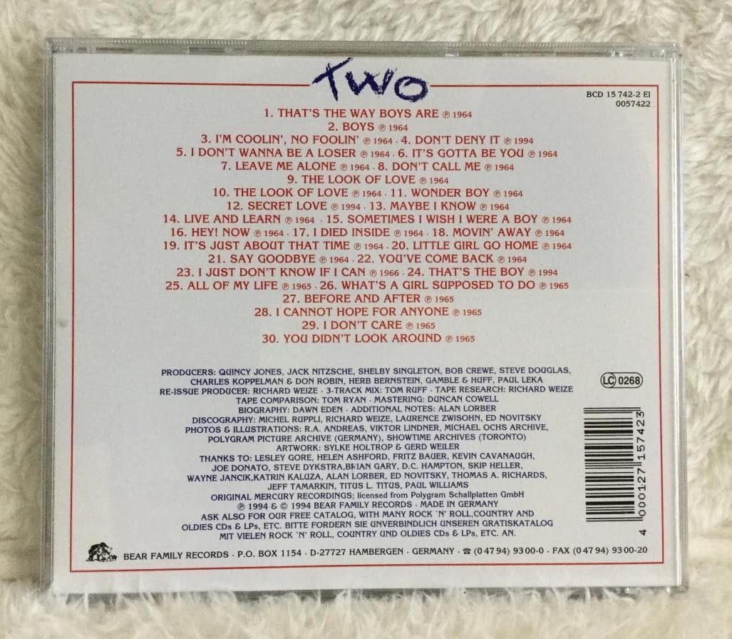 洋楽 Lesley Gore - It's My Party (5-CD)