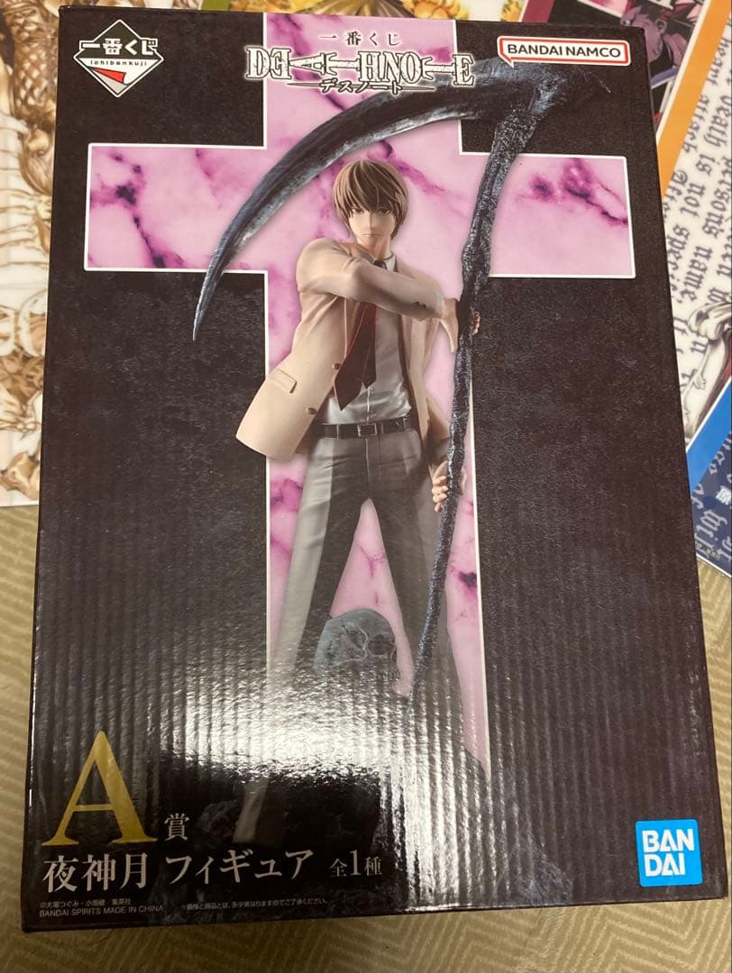 一番くじ DEATH NOTE A賞 夜神月 フィギュア デスノートF賞６点
