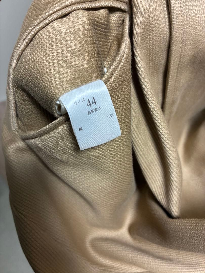 パンツ NEAT COTTON PIQUE TAPERED PANTS