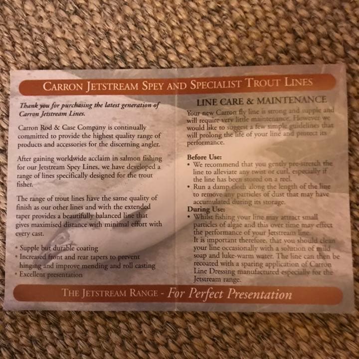 釣り仕掛け・仕掛け用品 Carron Jetstream Line 10/11 floating