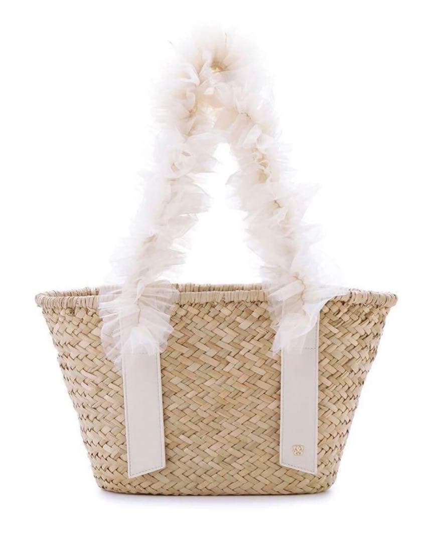 美品！ スナイデル　ブレードチュールバッグ　snidel カゴバッグ