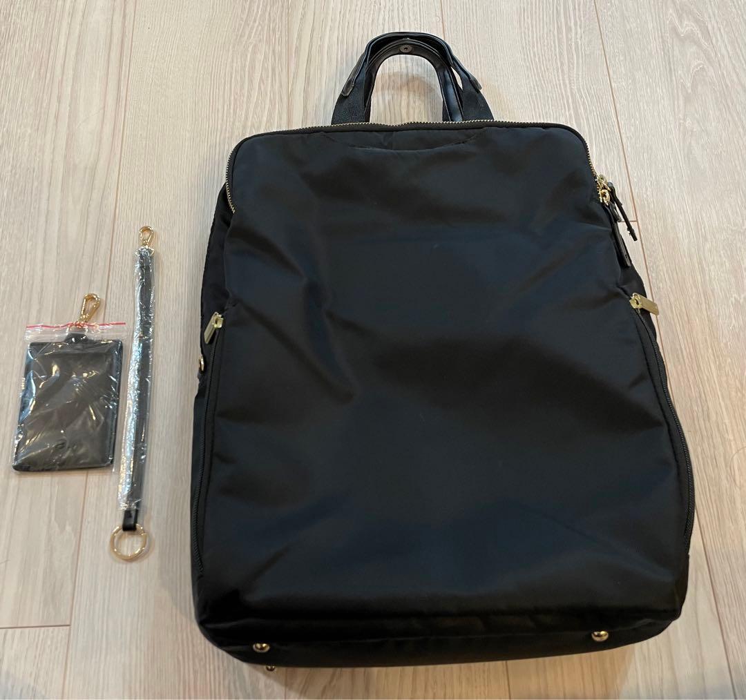 ace エースジーン スリファム ナイロン ビジネスバッグ ブラック