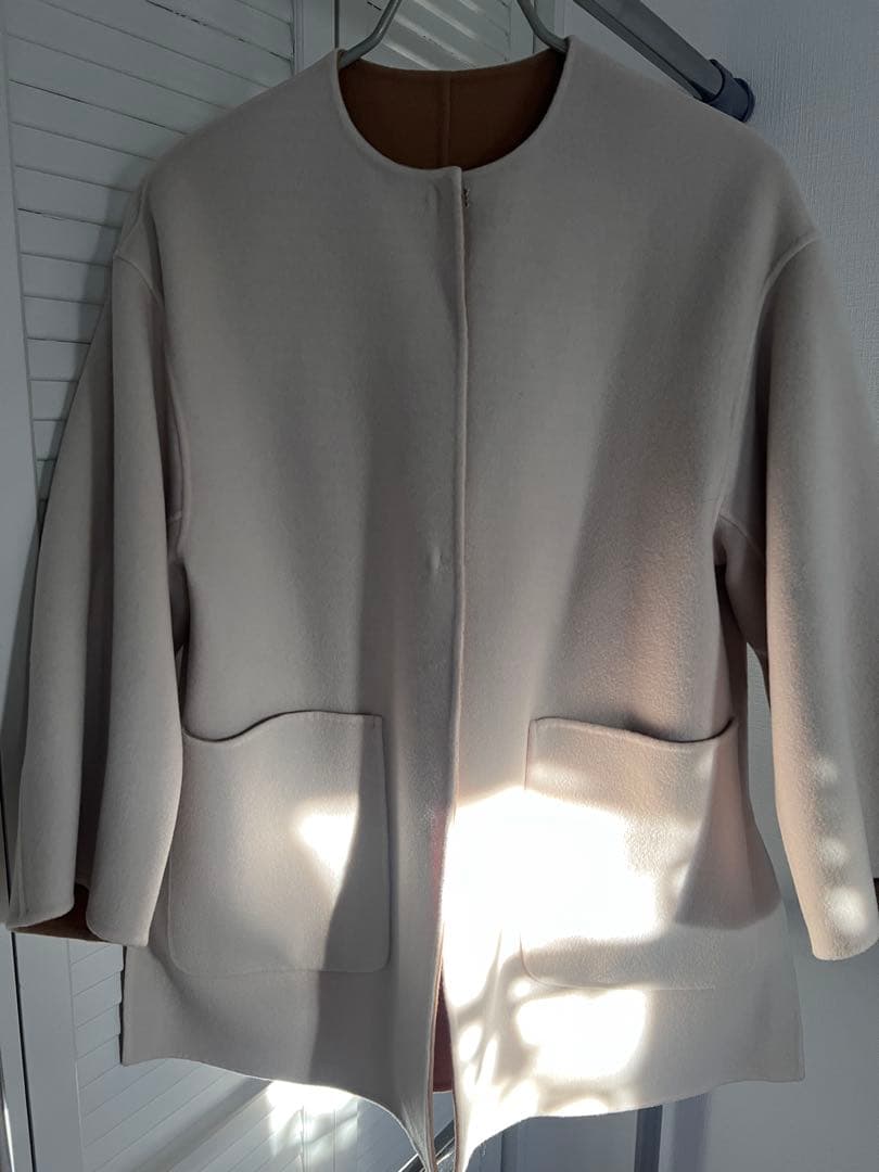 新品未使用　UNITED ARROWS 2024 バイカラーリバーミドルコート